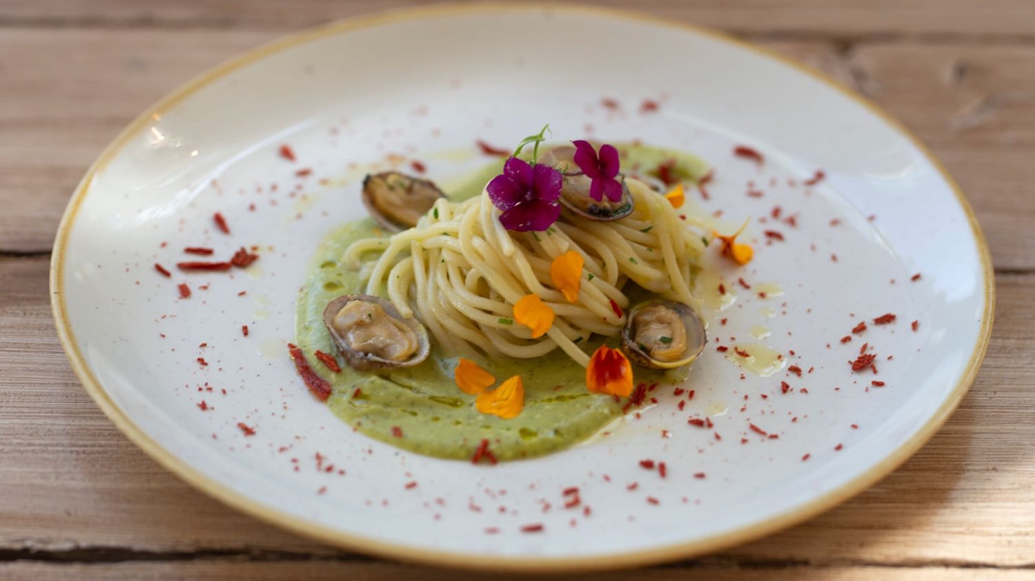 Piatto gourmet del ristorante
